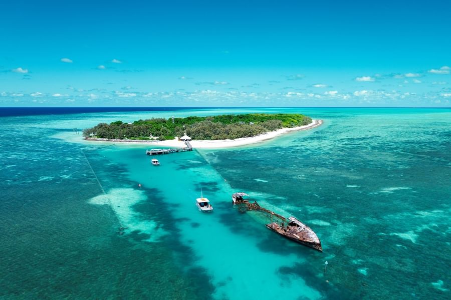 Heron Island accessible from Gladstone